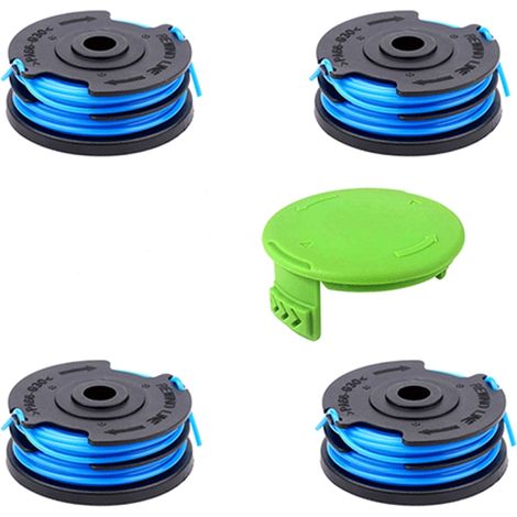 Bobine de rechange et jeu de couvercles pour coupe-bordures Greenworks