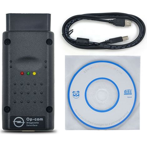 Valise de Diagnostic Auto OPCOM V1.99 pour Opel - Interface USB CAN-BUS V2014 pour Vectra-C, Astra-H, Zafira-B avec CD