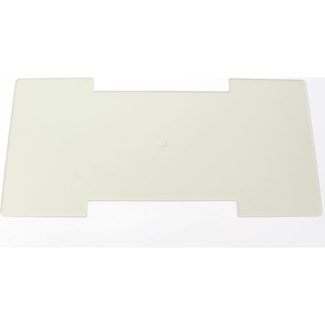 Cache hiver pour réfrigérateurs – Grille d'aération pour réfrigérateurs THETFORD double porte – Longueur 481mm, largeur 233mm, blanc (1/2)