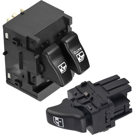 2 Stück elektrische Fensterheberschalter vorne links rechts passend für Chevy Venture 19244642 901-025 (1/5)