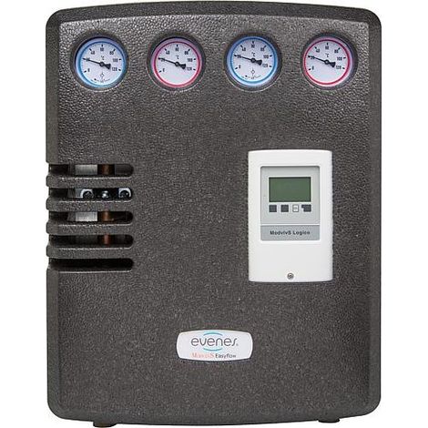 Module hydraulique Easyflow Logico,circuit direct,circuit melange,charge d'eau chaude, reg. (1/2)
