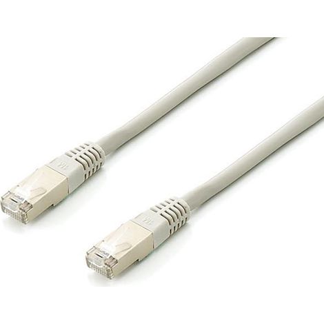 Equip Patchkabel Cat6A 10xset SFTP 2xRJ45 0.50m gr Plat.