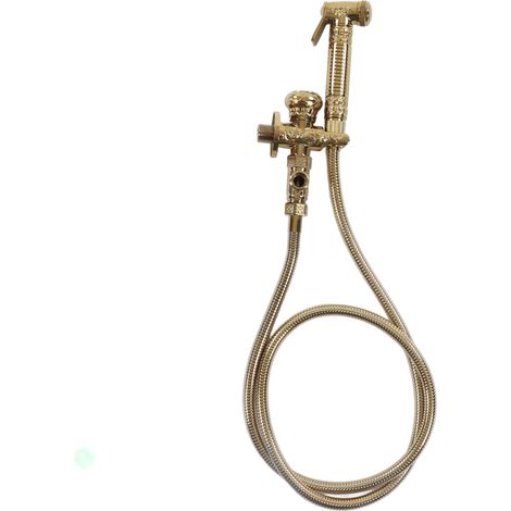 Retro-Wand-WC-Bidet-Sprühkopf mit Antik-Kupfer-Finish – Leistungsstarker und eleganter Badhahn (1/5)