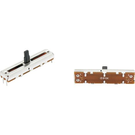 TRU COMPONENTS F3031N Schiebe-Potentiometer 10 kΩ Mono 0.1 W linear 1 St.