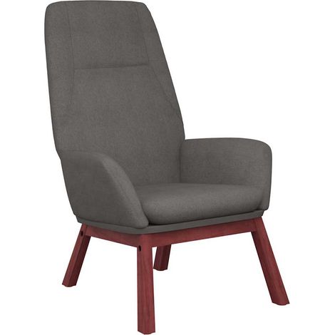 Relaxsessel Hellgrau Stoff vidaXL