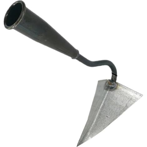 Fourche triangulaire traditionnelle pour terre meuble, plate (1/5)