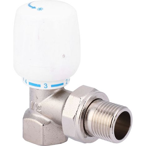 Vanne De Régulation De Température En Laiton - Filetage Mâle Bspp Dn15 - Pour Système De Chauffage Ppr - 1 Pièce (1/5)