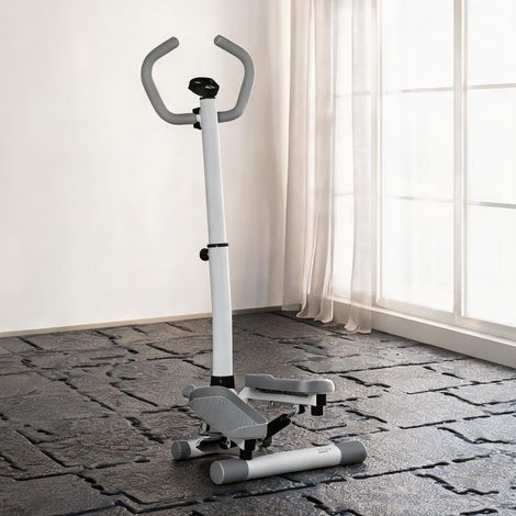 Stepper coloris blanc gris en plastique 55 x 53 x 128 cm (1/5)