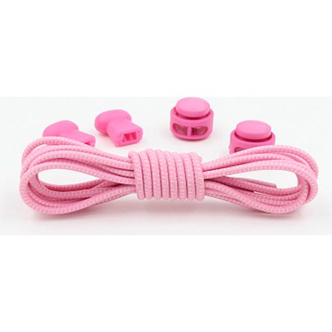 Lacets élastiques pour baskets pour enfants et adultes, 12 couleurs, fermeture rapide sans effort, unisexes (1/4)