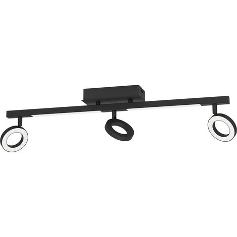 Rail spot LED Cardillio, rampe de 3 spots orientables, barre de spots (1/5)