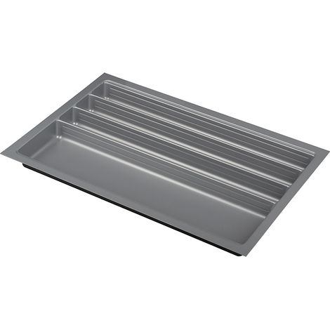 Scoop II Besteckkasten 740x490mm Silber SANS MARQUE