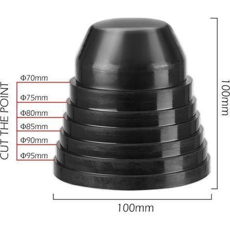 Staubkappen für LED-Autolampen 70 mm 75 mm 80 mm 85 mm 90 mm 95 mm 100 mm (1/2)