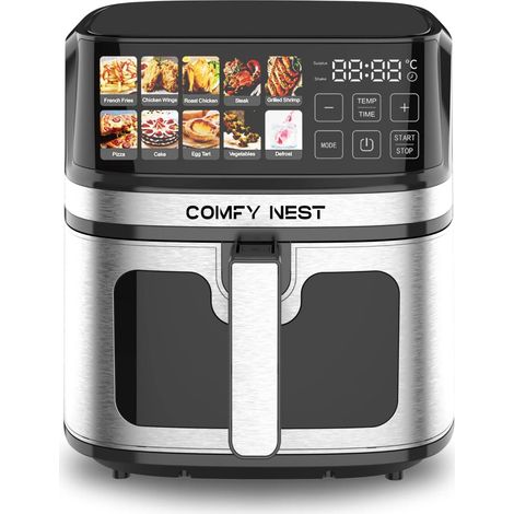 Comfy nest cn 06160 friggitrice ad aria digitale da 1700 w - 8 litri