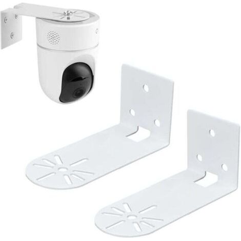 Supports Muraux Compatibles avec Eufy Security Indoor Cam E220 & Blink Mini Pan Tilt Indoor Camera, Support Plafond Accessoires pour Caméra Surveillance, Métal Super Dur (Sans Caméra) (1/4)