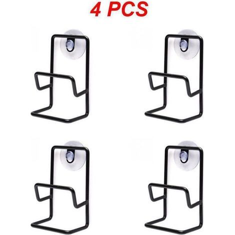 4PCS Porte-Éponge à Évier Porte-Savon Porte-Cuisine Organisateur Ventouse Murale pour Salle de Bain Rangement Maison (1/5)