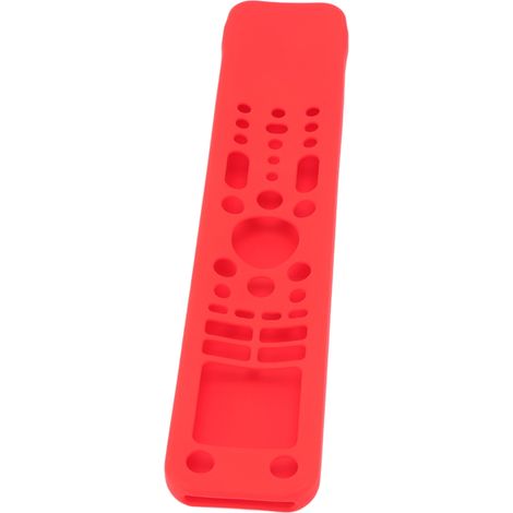Housse de protection en silicone avec dragonne pour télécommande RMF TX520P, accessoire télé rouge. (1/5)
