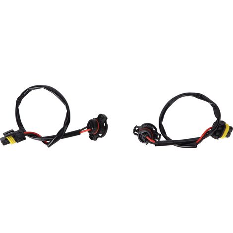 Connecteur de faisceau de câbles 5202/H16 mâle à 9005 femelle, adaptateur universel pour phare antibrouillard 12V-24V, 2 pièces (1/5)