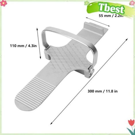 Pied De Levage - En Alliage - Pour Planche De Levage - 300 X 55 X 110 Mm - 631 G - 1 Pièce (1/5)