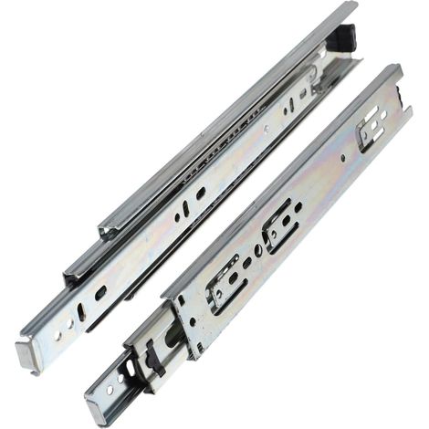 Lot de 2 glissières tiroir 30,5 cm (12 pouces) à montage inférieur, et (1/5)