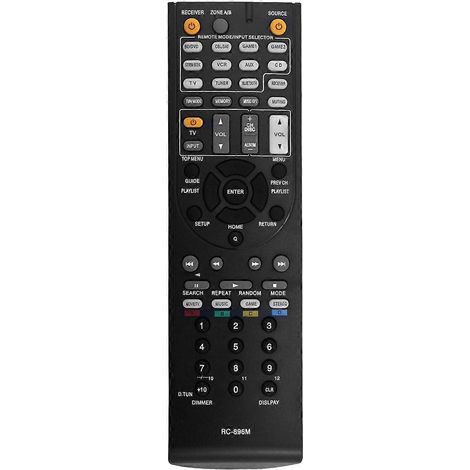 Fernbedienung RCC896M für Onkyo Audio-Video-Receiver RC-737M, RC-801M, RC-836M, RC-865M, RC-896M, RC-762M, RC-764M und RC-810M (1/5)