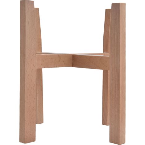 Support pour plantes, porte-pots de fleurs d'intérieur en bois, style moderne, pour plantes d'intérieur et décoration. (1/5)