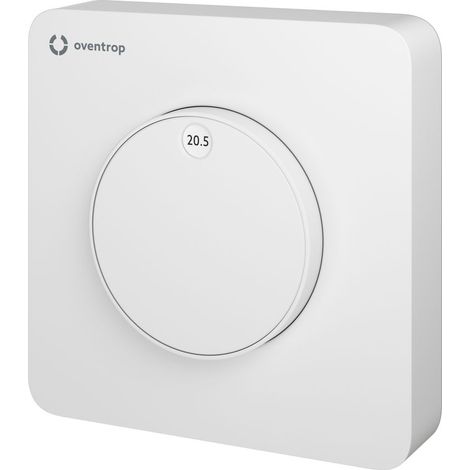 Oventrop ClimaCon F 100 Raumthermostat für Zweileiteranwendungen Heizen oder Kühlen, Slave 230 V AC 1155010 (1/5)