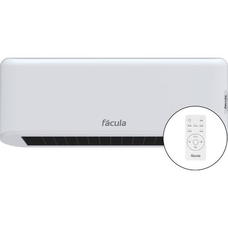 Calefactor split FACULA programable halcon 2000w blanco (1/5)