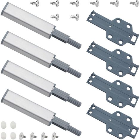 Lot de 4 ouvre-portes push - Ouverture de porte à pression to Open - IKEA BESTA (1/5)