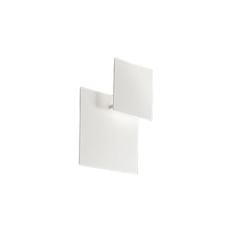Applique Murale Led Orientable Blanc Mat 48W, Design Moderne En Métal Et Aluminium Avec Diffuseur En Acrylique Satiné Par La Marque Perenz. (1/3)