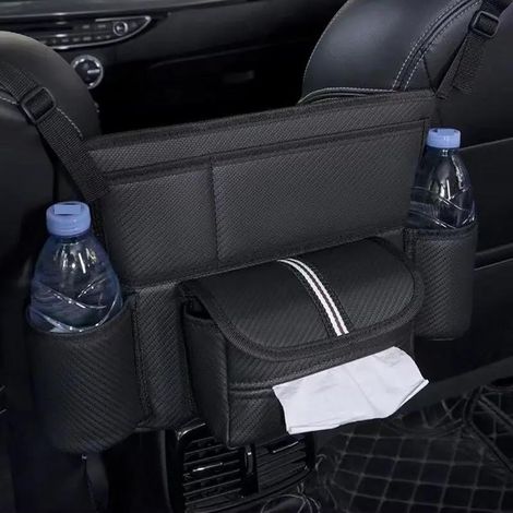 Porte Boisson Voiture Sac Rangement À Cintre Central Siège (1/5)