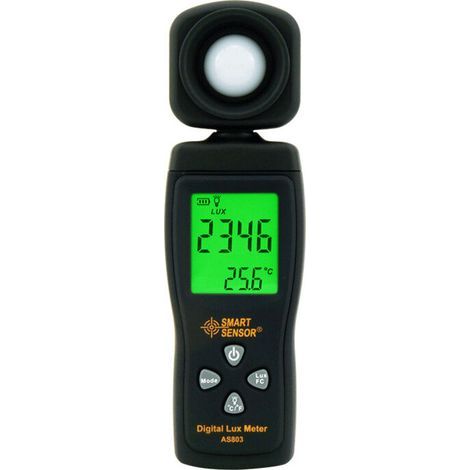 Luxmètre numérique AS813, 1-200 000 Lux, haute précision – (1/5)