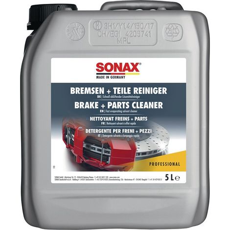 Nettoyant freins+pièces sans acétone bidon 5l SONAX
