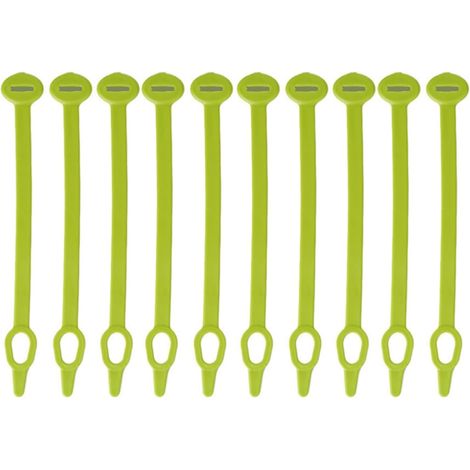 Lot de 10 clips de suspension pour parasol de plage pour cintres et tringles à vêtements (vert) (1/5)