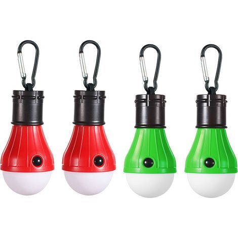 Dirigéampoule de campingampoule pour tente de campingMatériel de camping2Un mousqueton rouge.2Un mousqueton vert (1/5)
