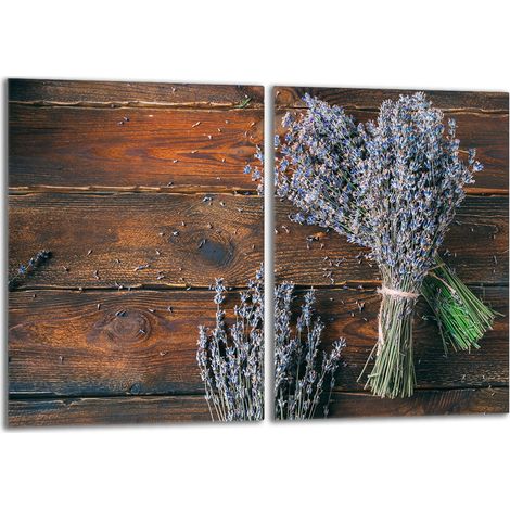 Glasschutzplatte für den Herd 2x40x52 Lavendel (1/5)