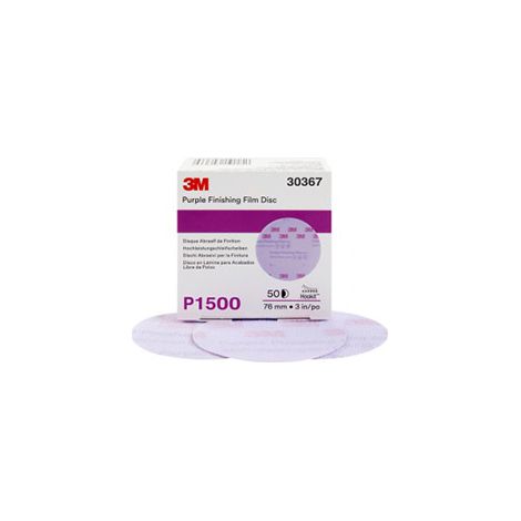 3M 30367 DISCHI ABRASIVI PURPLE P1500 PEZZI 50