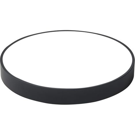 12-W-LED-Deckenleuchte mit Bewegungsmelder, 1200 lm, 6500 K, mit Radardetektor für Treppenhaus, Flur, Veranda, Garage, Schwarz (1/4)
