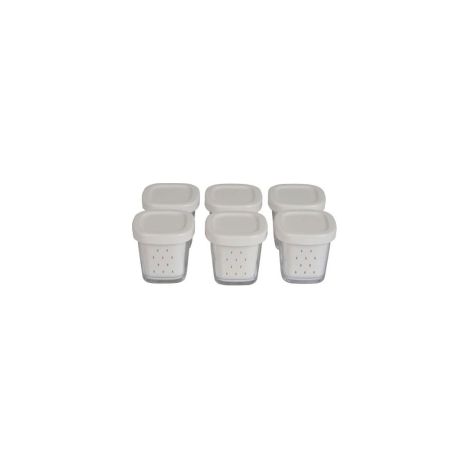 Seb XF100000 6 pots verre avec égouttoir Yaourtières Delices et Multi Delices