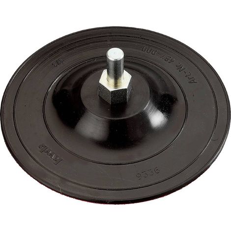 Platorello di supporto velcro KWB diametro 115mm attacco 8mm quick-stick (1/3)