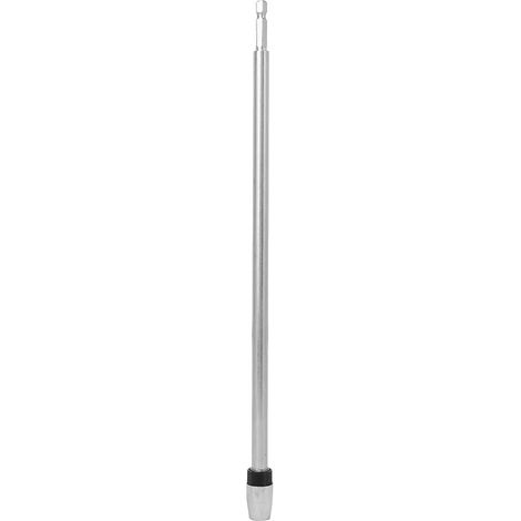 300mm Carbon Steel Magnetic Screw Drill Bit Extension Rod for Electric Drill 1/4" Hex Shank (1/5)