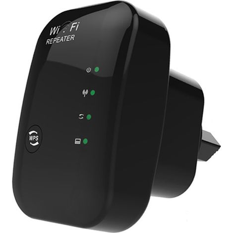 Répéteur WiFi 300M Amplificateur de Signal Sans Fil Renforcé Plug UE 100-240V (1/5)