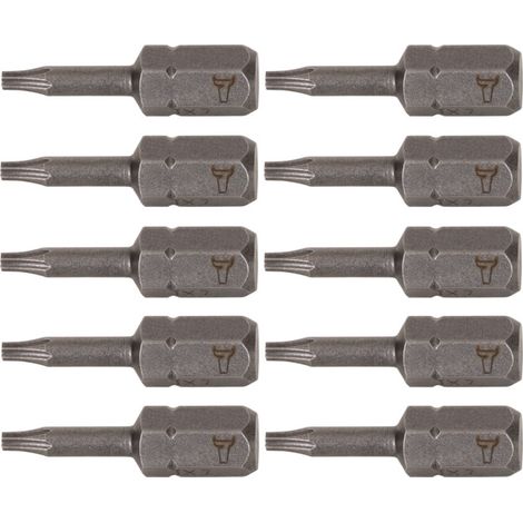 Embouts TX STIER TX 7, forme C 6,3, longueur 25 mm, pack de 10 10 pièces (1/5)