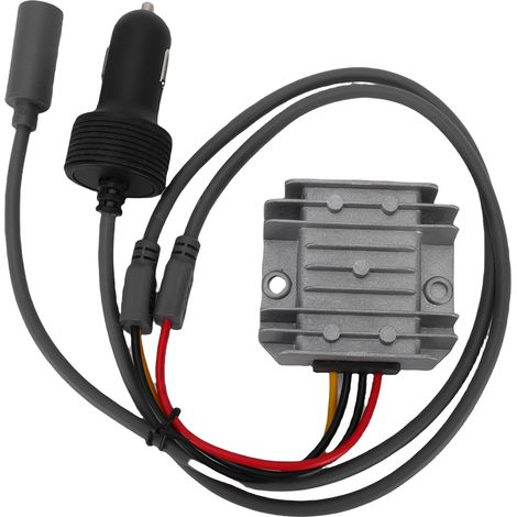 Adaptateur secteur compatible avec les appareils Dish mini, convertisseur élévateur 12V-24V vers 24V 5A avec prise allume-cigare, sans chute de tension. (1/5)