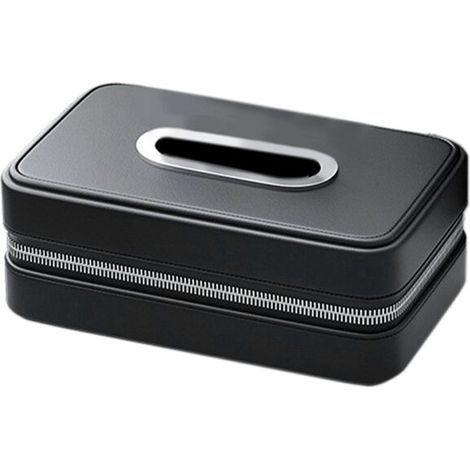 Coperchio per scatola di fazzoletti per auto, scatola per bracciolo, scatola per riporre fazzoletti, tovagliolo, parasole per sedia, custodia da appendere (1/2)