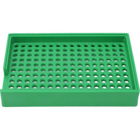 Plateau à vis en polypropylène à fentes, 3,5-4,0 mm, 160 trous, antistatique, pour outils de travail. (1/5)