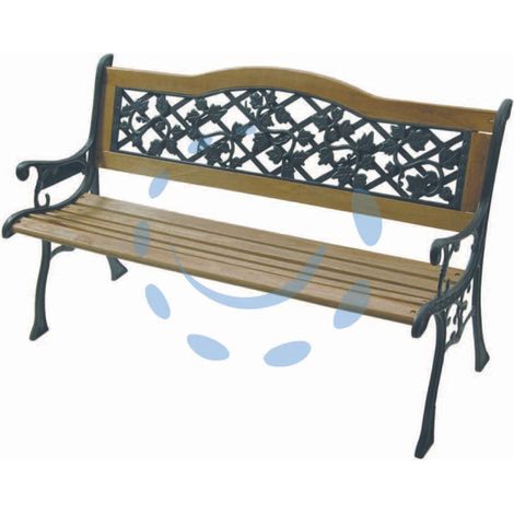 Panchina modello flora - cm.126x56x76h. - peso kg.26 (1/4)