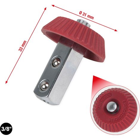 KS Tools 3/8 Drehknopf-Umsteckvierkant (1/4)