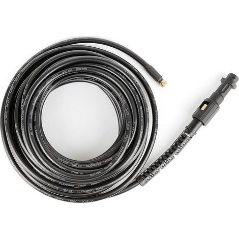 15M Tuyau Déboucheur Flexible, Nettoyage Haute Pression pour Éviers, Kit avec Adaptateur pour Karcher K1-K7 (1/4)