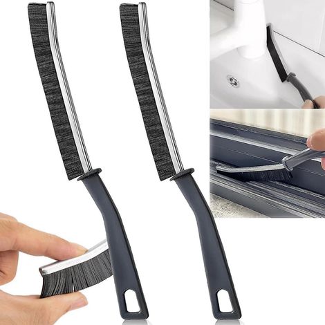BEBUSINGOTO Cepillo de limpieza para huecos de baño, cerdas duras (2 unidades) (1/5)