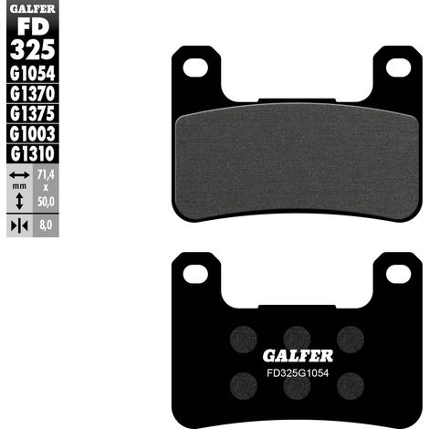 PASTILLAS DE FRENO GALFER KH379 SEMIMETÁLICAS